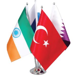 Dörtlü Masa Bayrağı BYK-140